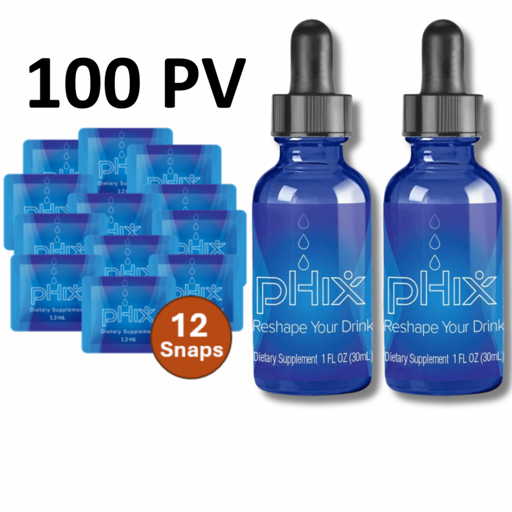 pHix 2 Bottles + 12 Snaps