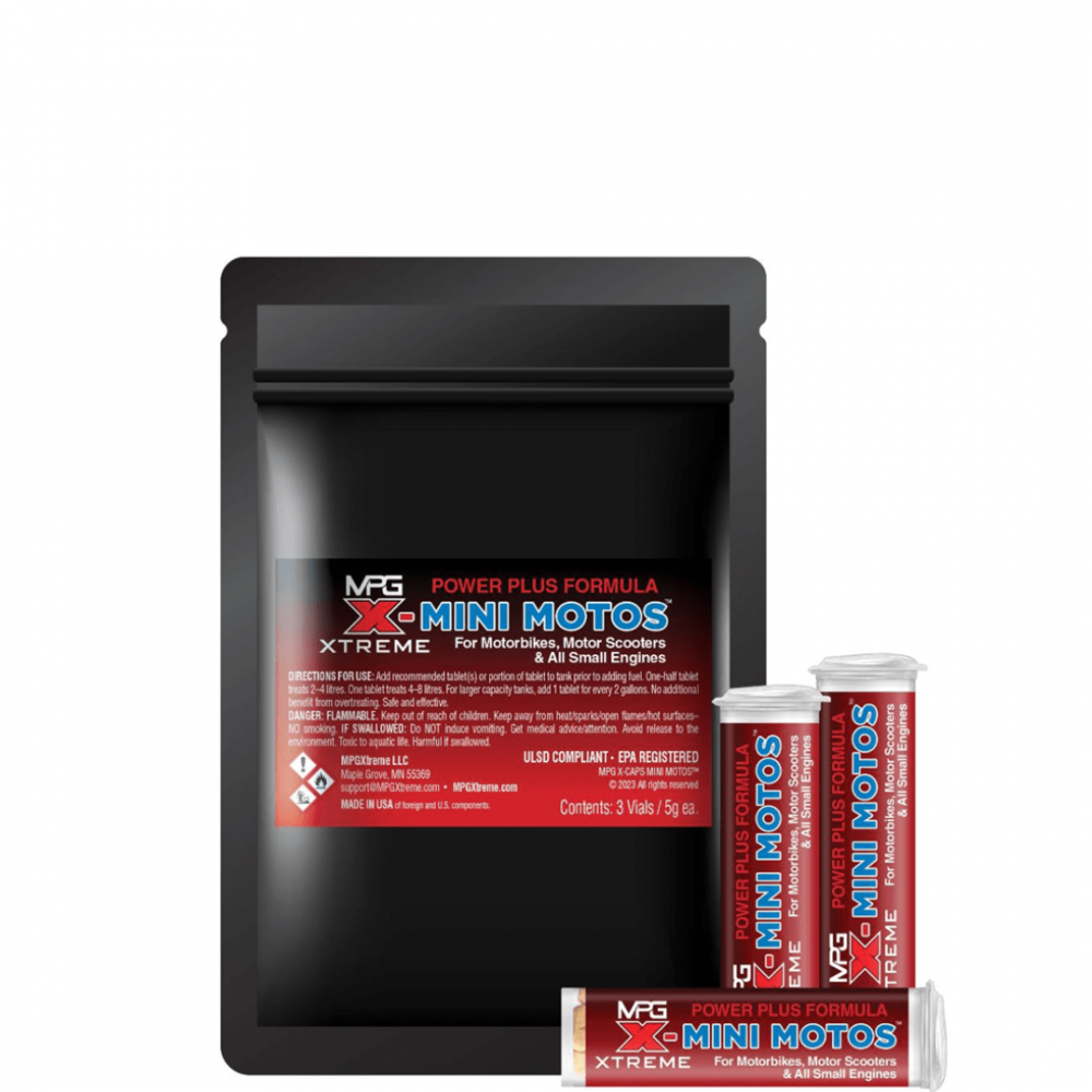 MPG X-Cap Mini Motos - 3 Vial Pack