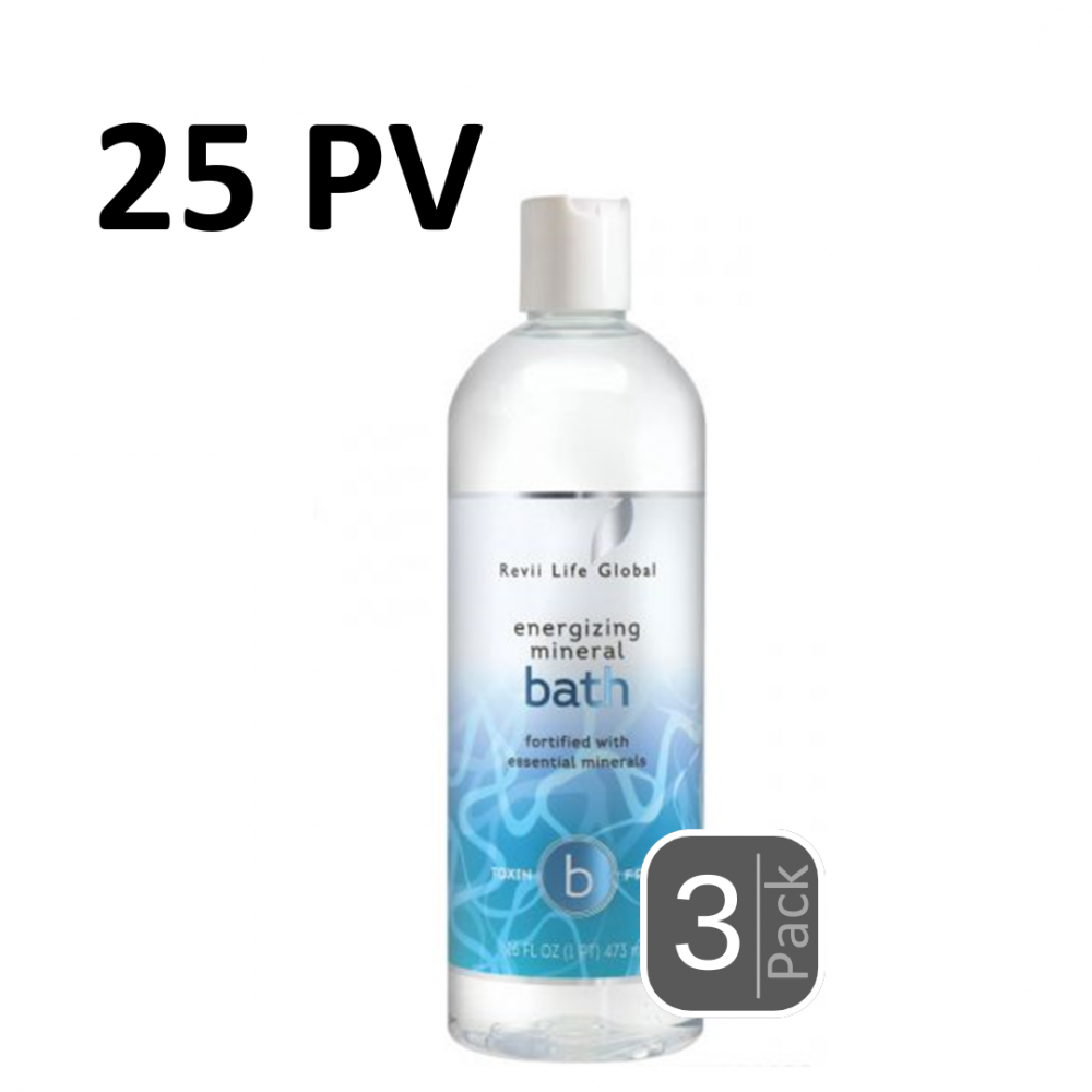 Mineral Bath 16 oz - 3 Pack